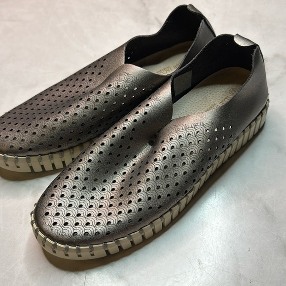 Ilse Jacobsen Tulip Sneakers Pewter Leather - Picture 1 of 6